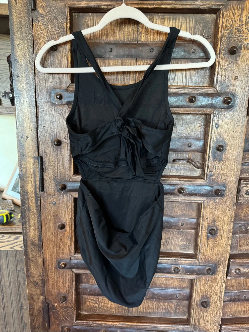 Women’s Black One-Piece Swimsuit